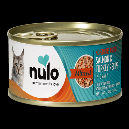 Nulo FreeStyle Minced Wet Cat Food - Salmon & Turkey - 3oz Can